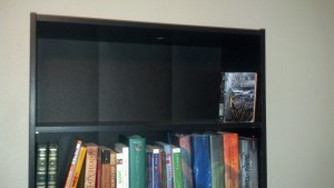 Empty Shelf with book 1
